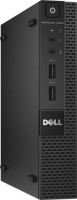 Неттоп Dell Optiplex 3020 Micro (Pentium/G3250t/2800Mhz/4096Mb/500Gb/Linux/Black)
