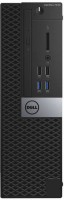 Компьютер Dell OptiPlex 7040-0441 SFF (Core i5 6500 3.2GHz/8Gb/SSD256Gb/HD Graphics 530/W7P 64/Black silver)