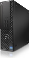 Неттоп Dell Precision T1700 SFF (Xeon E3/1220v3/8Gb/1Tb/DVDRW/W4100/2Gb/W7P/Black)