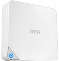 Неттоп MSI Cubi N-010XRU (Cel N3050 1.6GHz/2Gb/SSD64Gb/WiFi/BT/NoOS/White) 9S6-B12011-010