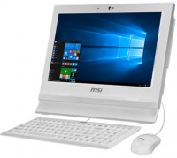 Моноблок MSI AP1622E-034RU (Celeron/1037U/1800Mhz/4Gb/15.6/500Gb/WiFi/DOS/White) (9S6-A61512-034)