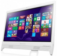 Моноблок Lenovo IdeaCentre C260 (Celeron J1800 2.41Ghz/19.5/4Gb/500Gb/DVD/HD Graphics/WiFi/Cam/DOS/White) 57331763