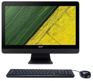 Моноблок Acer Aspire C20-220 (A6 7310 2.0Ghz/19.5/4Gb/500Gb/DVD/R4/W10 64/Black) DQ.B7SER.001