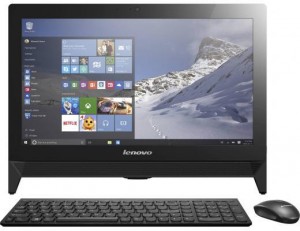 Моноблок Lenovo C20-00 (Pent J3710 1.6Ghz/19.5/4Gb/500Gb/DVDRW/HD Graphics 405/DOS/Black) F0BB00T9RK