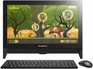 Моноблок Lenovo IdeaCentre C20-00 (Cel J3060 1.6GHz/19.5/4Gb/500Gb/DWD-RW/HD Graphics/Black) F0BB00RVRK