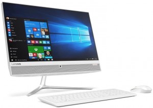 Моноблок Lenovo IdeaCentre 510-23ISH (Core i5 7400T 2.4Ghz/23/4Gb/1Tb/DVD/940M/W10/White) F0CD00HRRK