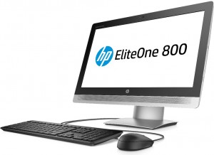 Моноблок HP EliteOne 800 G2 (Core i3 6100 3.7Ghz/23/4Gb/500Gb/DVD/HD Graphics 530/DOS/Black silver) V6K49EA