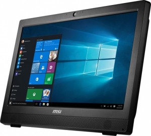 Моноблок MSI Pro 24 6M-034RU (Core i3 3.7Ghz/23.6/8Gb/1Tb/DVD/HD Graphics 530/DOS/Black) 9S6-AE9311-034