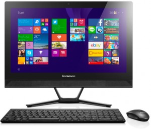 Моноблок Lenovo IdeaCentre C50-30 (Core i3 5005U 2Ghz/23/6Gb/1Tb/DVD/920A/W10 Home 64/Black) F0B100RYRK