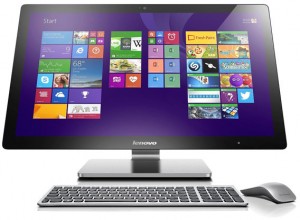 Моноблок Lenovo A540 (Core i5 5257U 27GHz/23.8/8Gb/1Tb+8Gb/DVD/GT 940A/W10/Silver) (F0AN004YRK)