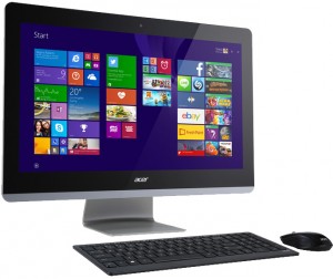 Моноблок Acer Aspire Z3-711 (Core i3 5005U 2Ghz/23.8/4Gb/1Tb/DVD/HD Graphics 5500/W10 Home/Black) DQ.B3NER.002