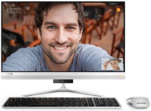 Моноблок Lenovo IdeaCenter 510S-23ISU (Core i3 6100U 2.2Ghz/23/4Gb/SSD256Gb/HD Graphic 520/W10H64/White) F0C3002WRK