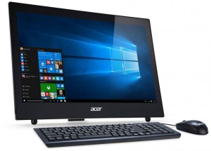 Моноблок Acer Aspire Z1-602 (Cel J3060 1.6Ghz/18.5/4Gb/500Gb/HD Graphics 400/DOS/Black) DQ.B3VER.007