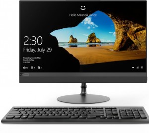 Моноблок Lenovo IdeaCentre AIO 520-24IKU (Pent 4415U 2.3Ghz/23.8/4Gb/1Tb/DVD/HD Graphics 610/DOS) F0D2001HRK