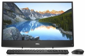 Моноблок Dell Inspiron 3477 (Core i5 7200U 2.5Ghz/23.8/8Gb/1Tb+SSD128Gb/GeForce MX110/Linux/Black) 3477-7178