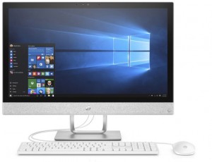 Моноблок HP Pavilion 24I 24-r002ur (Core i3 7100T 3.4Ghz/23.8/4Gb/1Tb+SSD16Gb/DVD/HDGraphics630/W10H64) 2MJ39EA