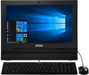 Моноблок MSI Pro 16 7M-018RU (Celeron 3865U 1.8Ghz/15.6/4Gb/500Gb/HD Graphics 610/DOS) 9S6-A61611-018