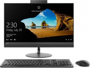 Моноблок Lenovo IdeaCentre AIO 520-24IKL (Core i3 7100T 3.4Ghz/23.8/4Gb/1Tb+16Gb/DVD/Radeon 530/W10H64) F0D1001JRK