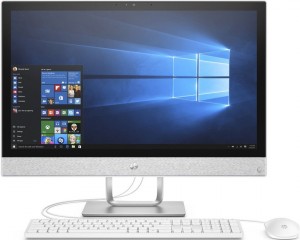 Моноблок HP Pavilion 24-r021ur (Intel Core i7 7700T 2.9Ghz/23.8/8Gb/1Tb/HD Graphics 630/DOS/White) 2MJ46EA