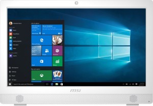 Моноблок MSI Pro 24 4BW-029RU (Intel N3710 1.6Ghz/23.6/Touch/4Gb/1Tb/DVD-RW/Intel HD 405/DOS/White) 9S6-AE9211-02