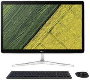 Моноблок Acer Aspire Z24-880 (Core i3 7100T 3.4Ghz/23.8/4Gb/1Tb/DVD/GF 940M/W10H64) DQ.B8TER.001