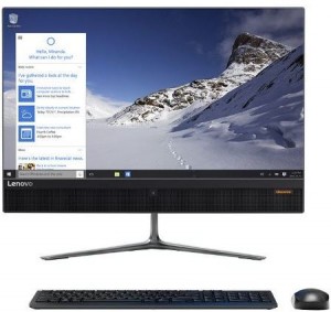 Моноблок Lenovo 510-23ISH (Core i7 7700T 2.4Ghz/23/6Gb/1Tb/DVD/GT940M/W10 Home/Black) F0CD00HSRK