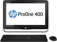 Моноблок HP ProOne 400 (Celeron/G1820T/4Gb/500Gb/19.5/DVDRW/WiFi/BT/DOS/Black)