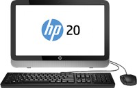 Моноблок HP Pavilion 20-2210ur (E1/6010/1.35Ghz/4Gb/500Gb/20/DVDRW/W8.1/Black)