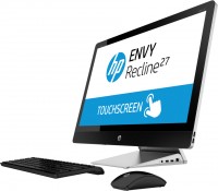 Моноблок HP Envy Recline 27-k300nr (Core i5/4590T/8Gb/1Tb+8GbSSD/27/GT830А/2Gb/WiFi/BT/W8EM64/Black)