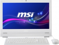 Моноблок MSI AP200-063RU (i3/4150/3500MHz/4Gb/500Gb/20/DVDRW/WiFi/W7HP/White)