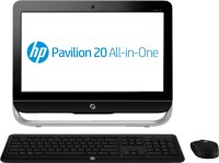 Моноблок HP Pavilion 20-b300er (AMD E1/1500/DDR3/4Gb/500Gb/HD 7310/20.0/DVD-RW/Win8) (d7e40ea)