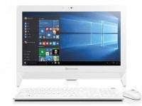 Моноблок Lenovo IdeaCentre C20-00 (Celeron N3150 1.6GHz/19.5/2Gb/500Gb/DVD/HD Graphics/Win 10/White) (F0BB00B6RK)