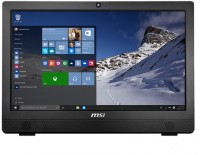 Моноблок MSI Pro 24 2M-021RU (Pentium G3250/3.2ГГц/4Gb/500Gb/23.6/Int:Intel HD/DVD-SM/WiFi/Win10/Black)