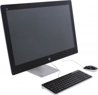 Моноблок HP Pavilion 27-n101ur (Core i3/4170T/3.2GHz/4Gb/1Tb/R7 360 4GB/DVDRW/W10/Silver white) (N8W60EA)