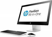 Моноблок HP Pavilion 27-n200ur (Core i7 6700T 2.8Ghz/27/8Gb/1Tb/DVD/R7/Cam/BT/WiFi/W10 Home/Black silver) V2F89E