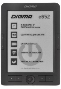 Электронная книга Digma E652 Grey