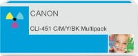 Картридж для принтера и МФУ Canon CLI-451 C/M/Y/BK Multipack