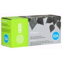 Картридж для принтера и МФУ Cactus  CS-Q2612A Black