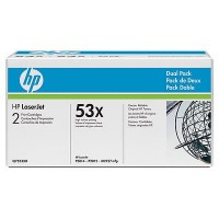 Картридж для принтера HP Q7553XD LaserJet Q7553X Dual Pack Black Print Cartridges