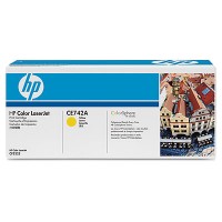 Картридж для принтера HP Color LaserJet CE742A Yellow
