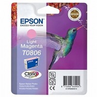 Картридж для МФУ Epson C13T08064011 Т0806 Light Magenta
