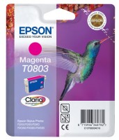 Картридж для принтера и МФУ Epson Т0803 Magenta