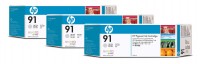 Картридж для плоттера HP 91 (C9482A) Light Grey