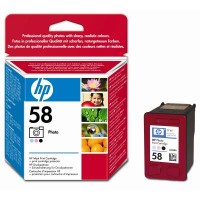 Картридж для принтера HP 58 C6658AE Black, Light Cyan, Light Magenta