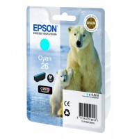 Картридж для принтера Epson C13T26124010 Cyan