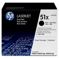Картридж для принтера и МФУ HP Q7551XD Black