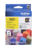 Картридж для принтера Brother  LC563Y Yellow