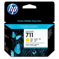 Картридж для принтера HP 711 (CZ136A) Yellow 3 шт
