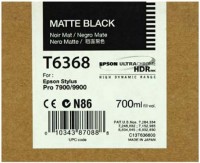 Картридж для принтера Epson C13T636800 Matte Black