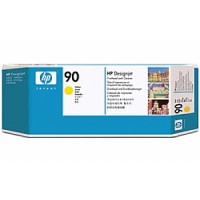 Картридж для плоттера HP 90 C5057A Yellow